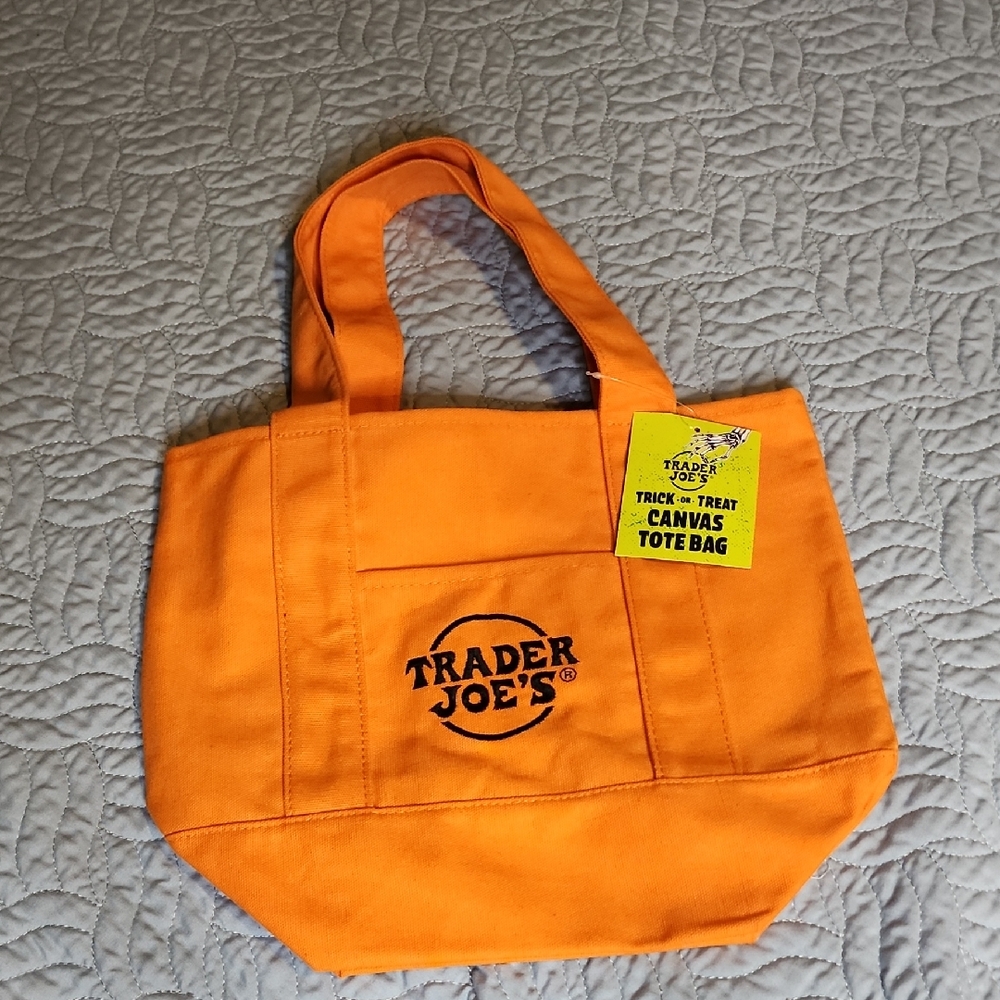 Brand New With Tags Trader Joes Halloween MINI Tote